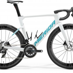 Merida Reacto 9000 - White/Teal - MY24