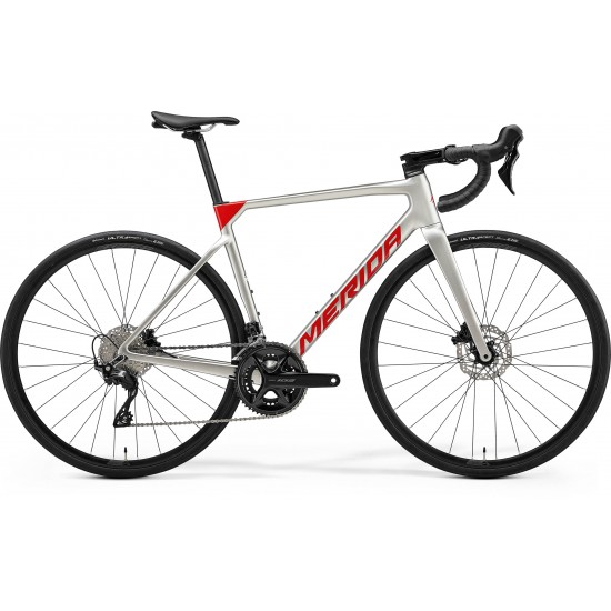 Merida Scultura 4000 - Titanium/Red - MY24