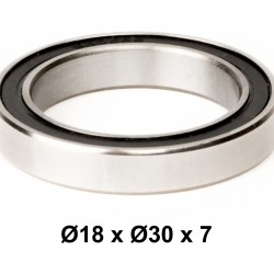 Elvedes 2018039 High Precision Sealed Bearing 18307 2RS