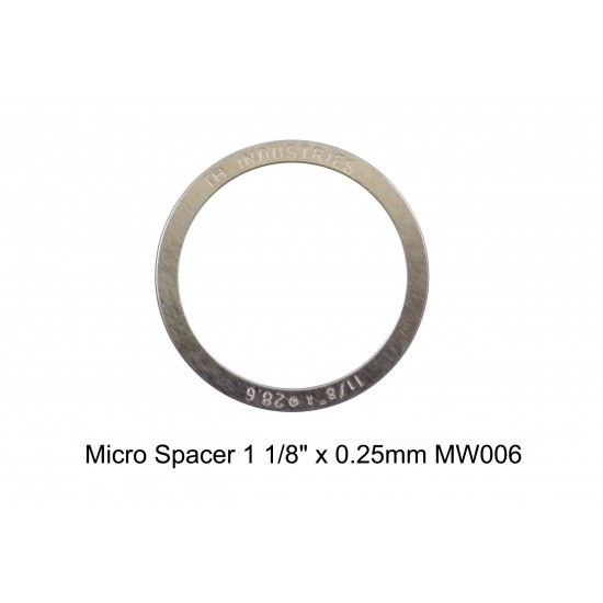 Elvedes 2017144-10 Micro Spacer 1 1/8 x 0.25mm MW006 (10)