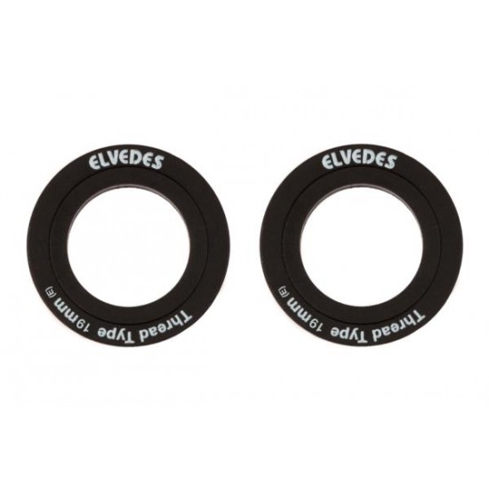 Elvedes 2019064 B.B. Bearing Caps - FSA 19mm Mega Exo