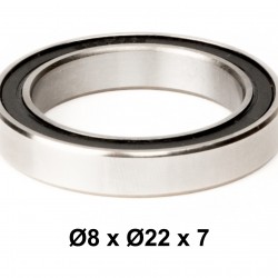 Elvedes 2017103 High Precision Sealed Bearing 608 2RS