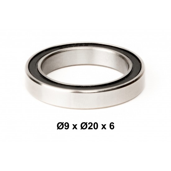 Elvedes 2017106 High Precision Sealed Bearing 699 2RS