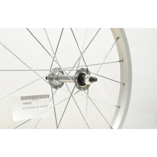 CD Wheel 18" Front Wheel - S/S - Silver ATB