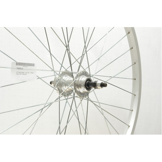 CD Wheel 26" Rear Wheel - S/S Disc - F/Whl - Silver ATB