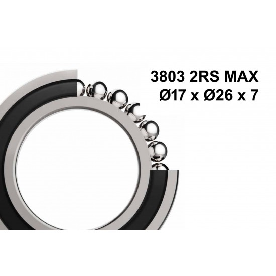 Elvedes 2021019 MAX Sealed Bearing 3803 2RS MAX